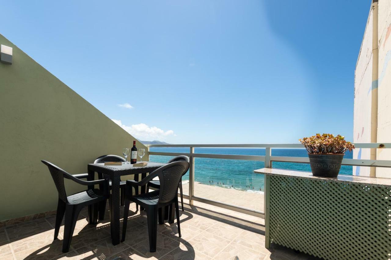 Front Line With Nice Terrace By Canariasgetaway Лас-Пальмас-де-Гран-Канария Экстерьер фото